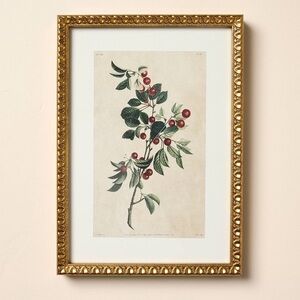New 10” x 14” Berry Branch Framed Wall Art from Hearth & Hand™ with Magnolia